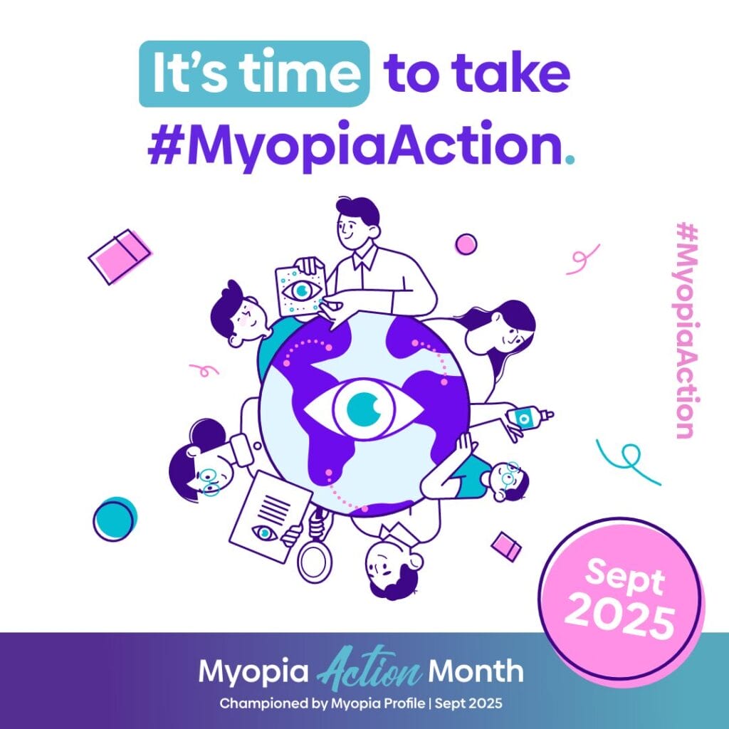 Myopia Action Month graphic
