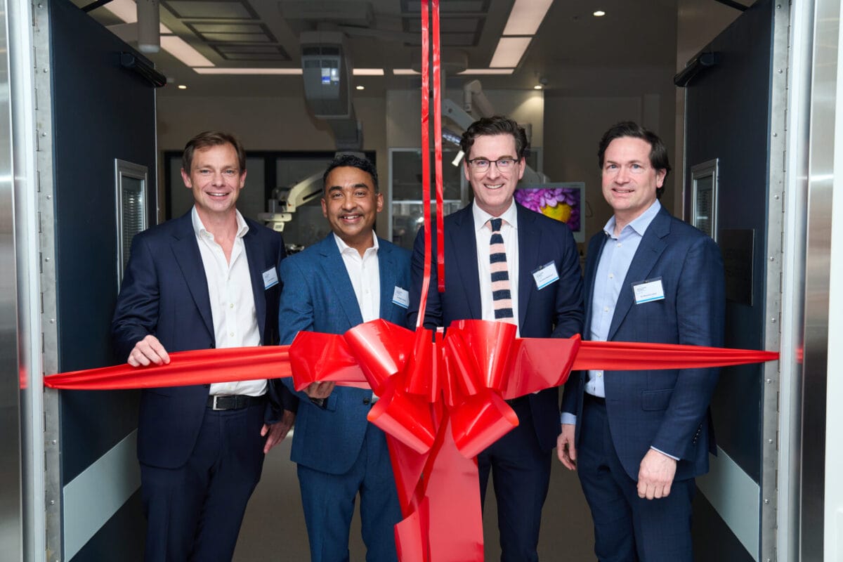 From left: Dr Alexander Hamilton, Dr Brighu Swamy, Dr Robert McDonald, and Professor Mitchel Lawlor.