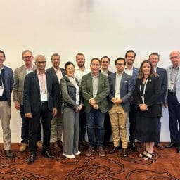 The newly appointed ASO Board with CEO Katina Ronne.