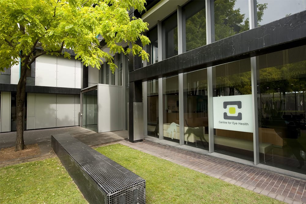 Centre for Eye Health (CFEH) exterior of building