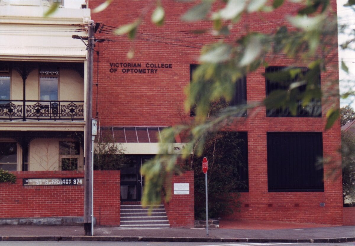 The Australian College of Optometry in 1980