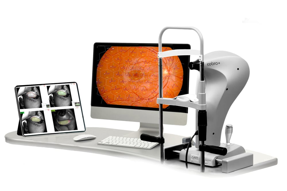 CSO Cobra+ Fundus Camera with IR Meibography