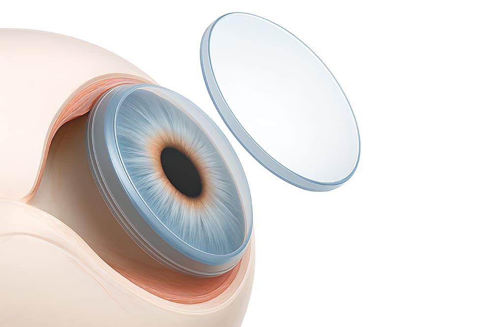 diagram representing Corneal Transplantation