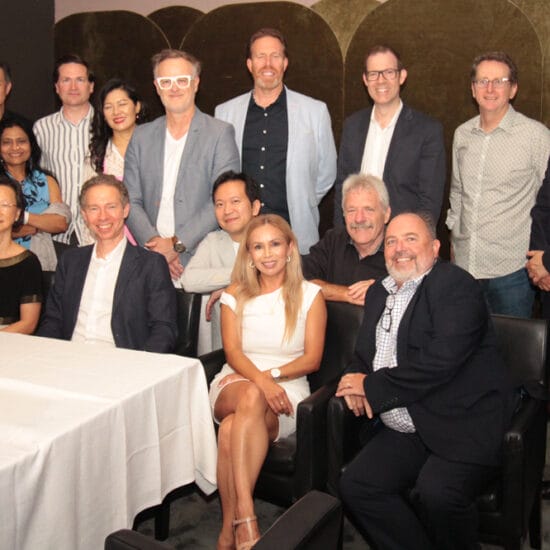Participants at the Glaukos event