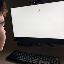 Child testing with Eyeonic program