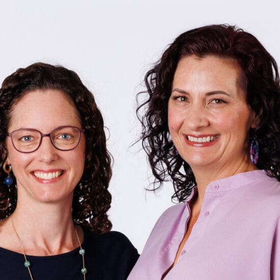 Sally Stevens (left) and Jasmin Walters.