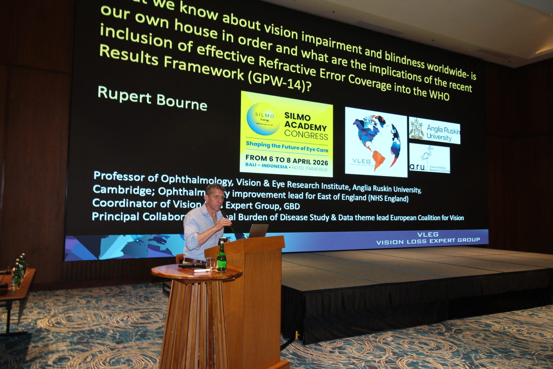 Prof Rupert Bourne (UK)