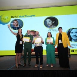 Gabrielle Janssen (NL), Iwan Zanchetta (Switzerland), Sebastien Brusset (France), Thao Hannaford (AU)