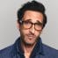 Adrien Brody in Lacoste glasses