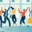 Graphic representing good workplace culture.